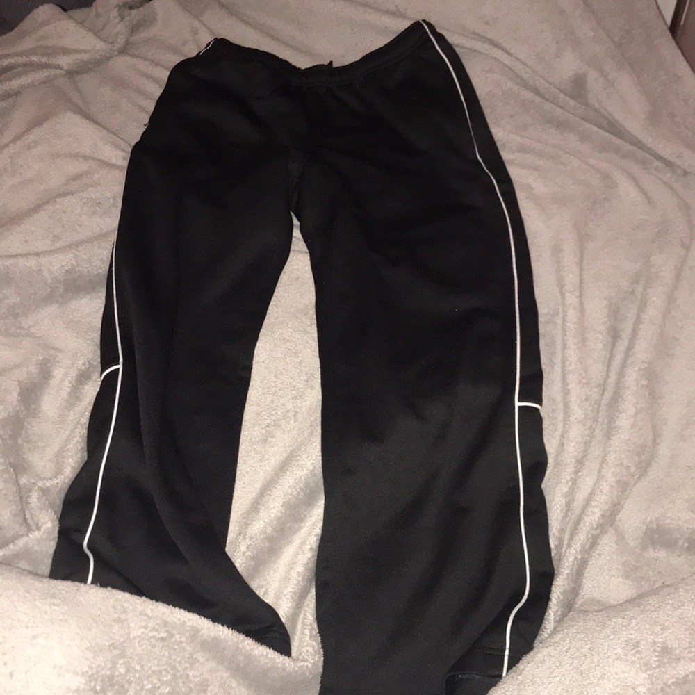 Black track pants
